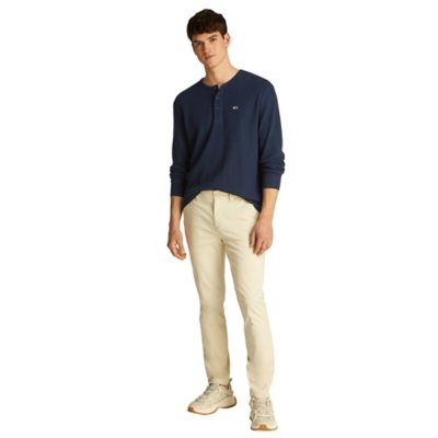 Tee-shirt à manches longues homme Tjm Reg Waffle Henley TOMMY HILFIGER