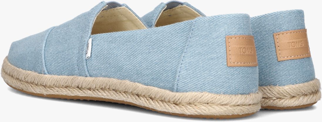 TOMS blauwe toms espadrilles alpargata rope
