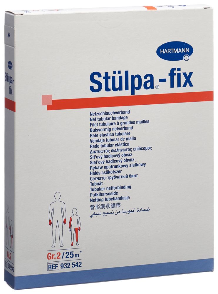 STUELPA Netzverband Gr2 25m Mehrfinger Rolle 1 Stk