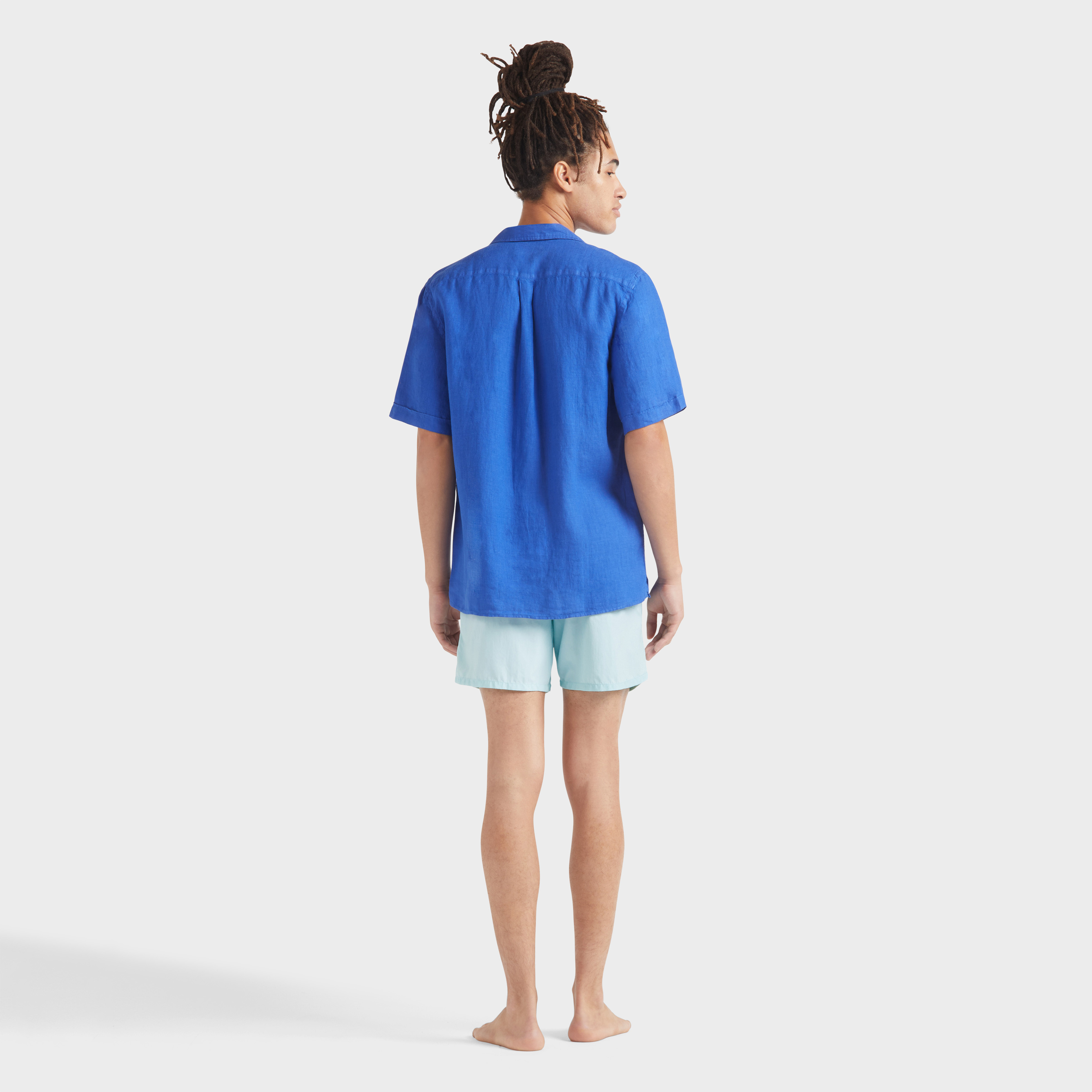 Men Linen Shirt Solid Website | HARH9U10