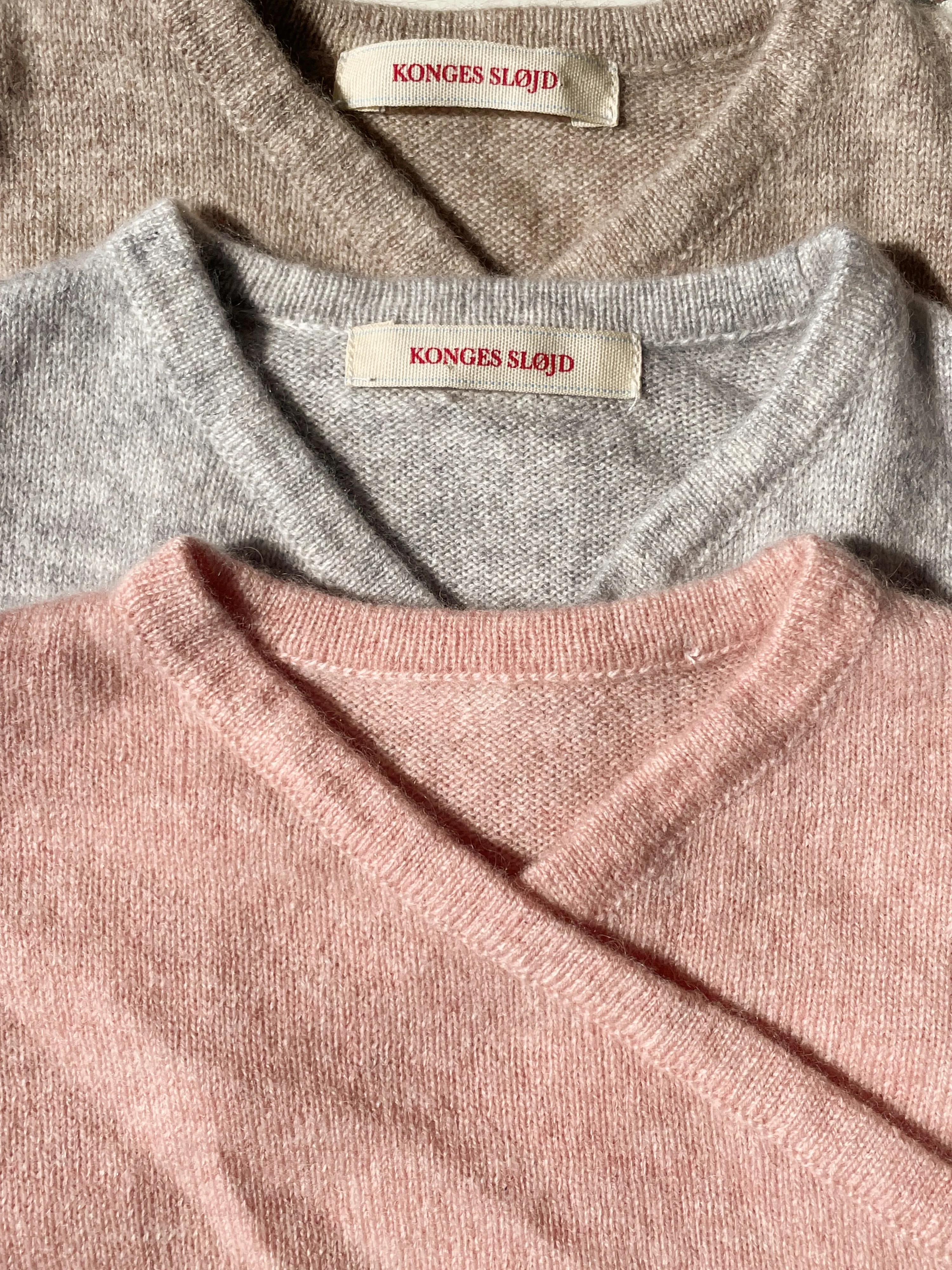 dio cashmere sæt - LIGHT GREY MELANGE - 3M