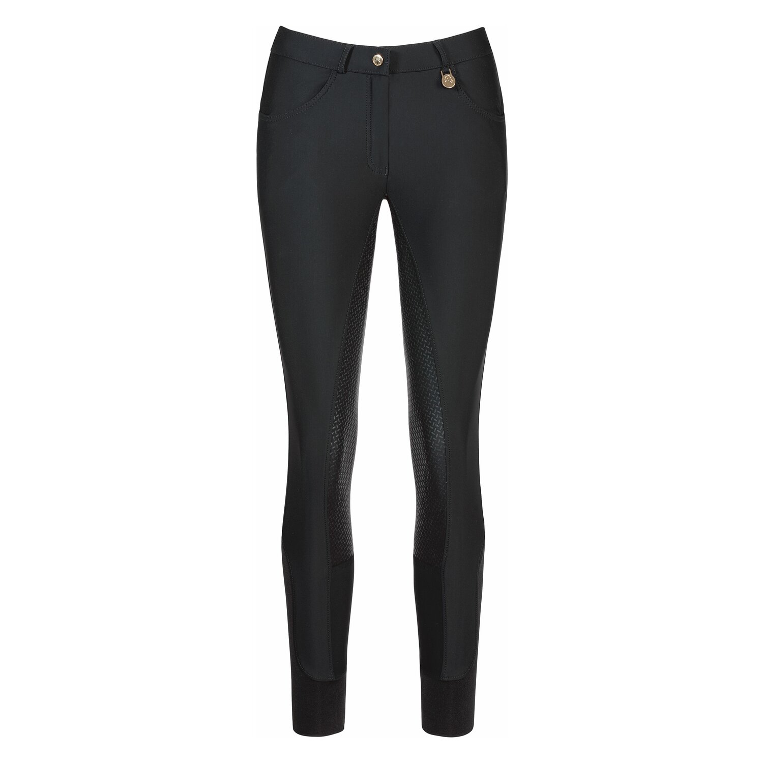 Cheval de Luxe Grip-Vollbesatz-Reithose - black
