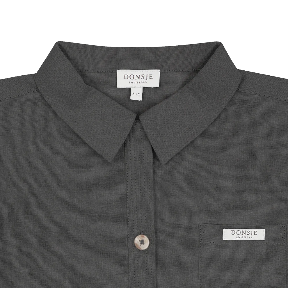 Fortt Shirt | Cloudy Grey Melange