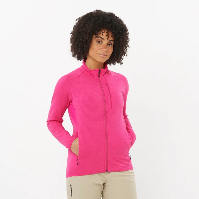 ESSENTIAL LIGHTWARM  Midlayer-Jacke mit durchgehendem Reißverschluss Damen