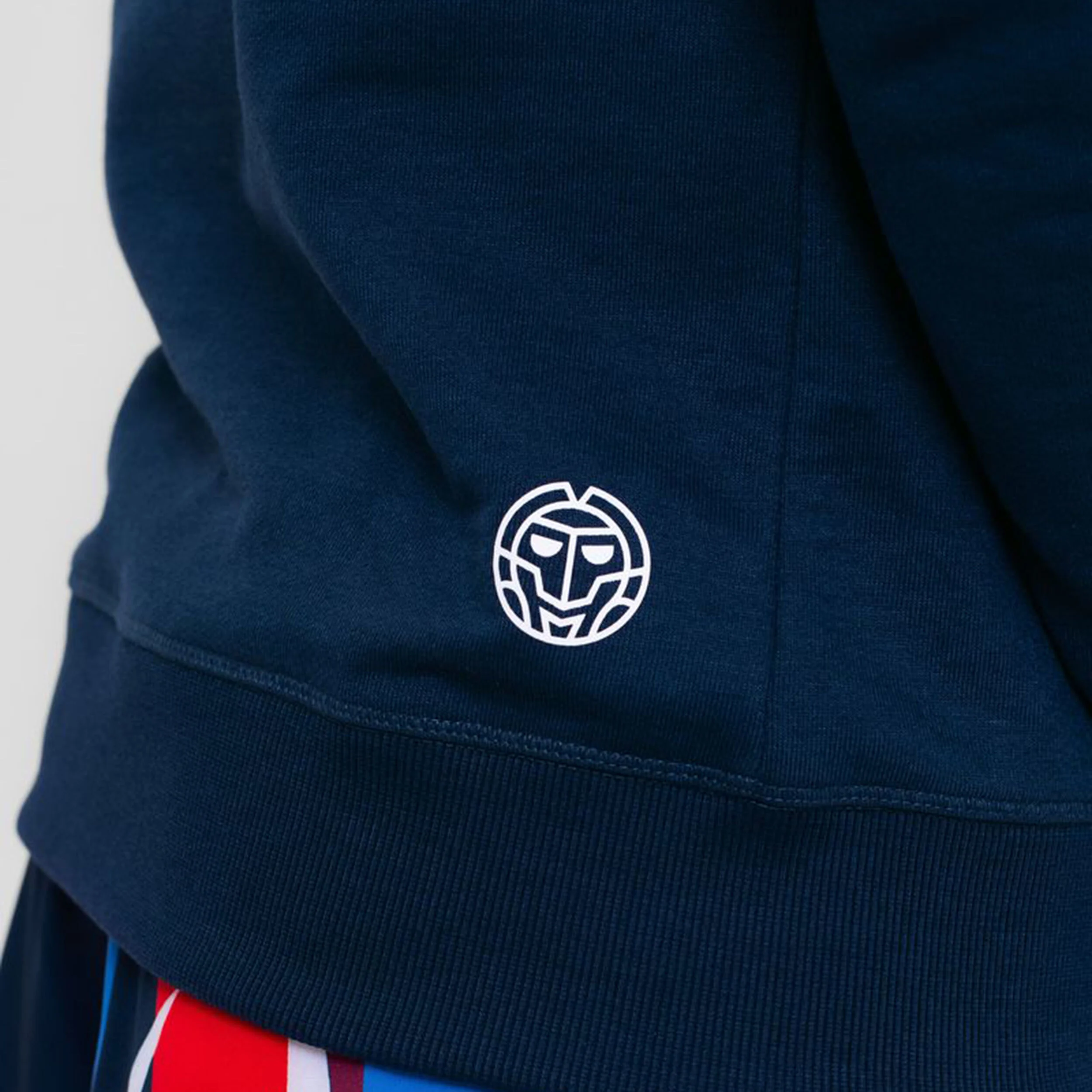 BIDI BADU New York 2024 Logo Chill Sweat À Capuche Hommes - Bleu Foncé , Multicouleur