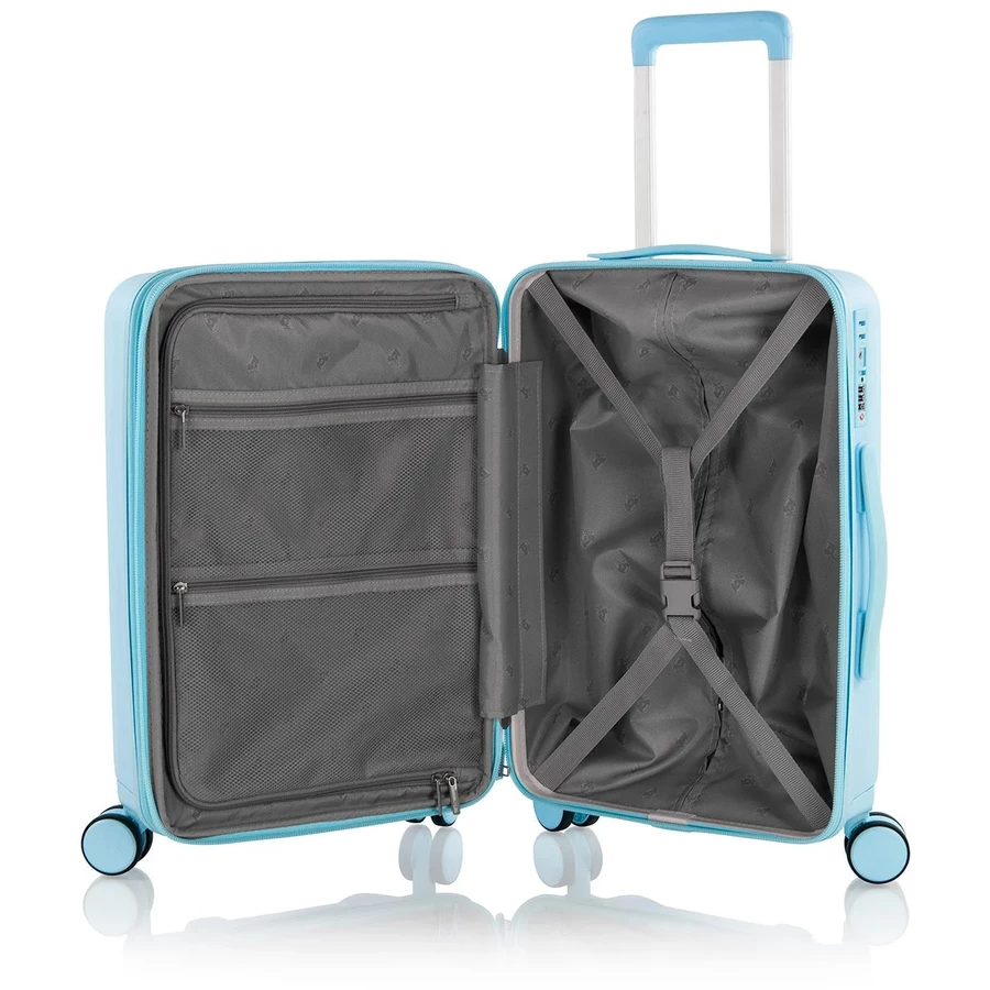 Heys Pastel - 4-Rollen-Kabinentrolley S 53 cm erw. blue
