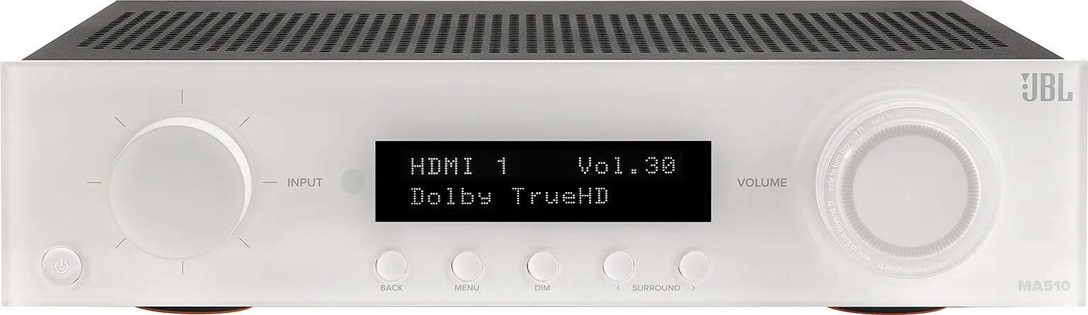 JBL MA510 Blanc Amplis home-cinéma