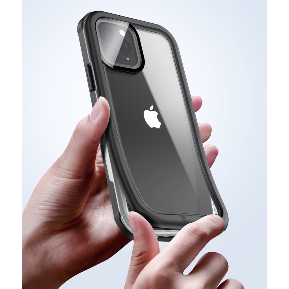 iPhone 12 Wasserfeste Outdoor Schutz Hülle (IP68) - Schwarz