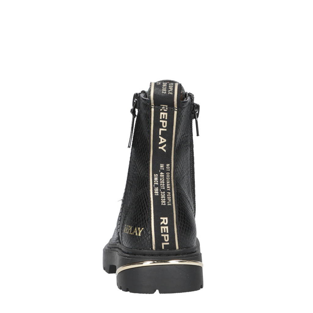 REPLAY Joplin 12aveterboots zwart