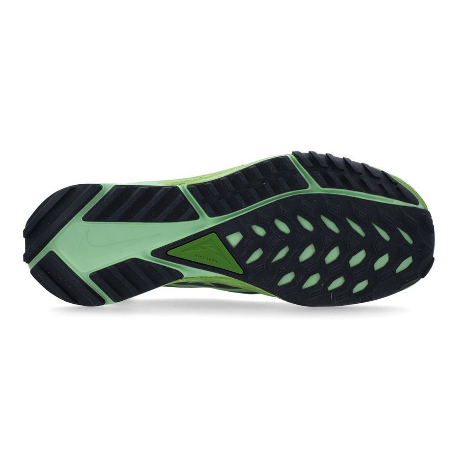 Nike Chaussures de Running React Pegasus Trail 4 - Bleu Marine/Vert Femme