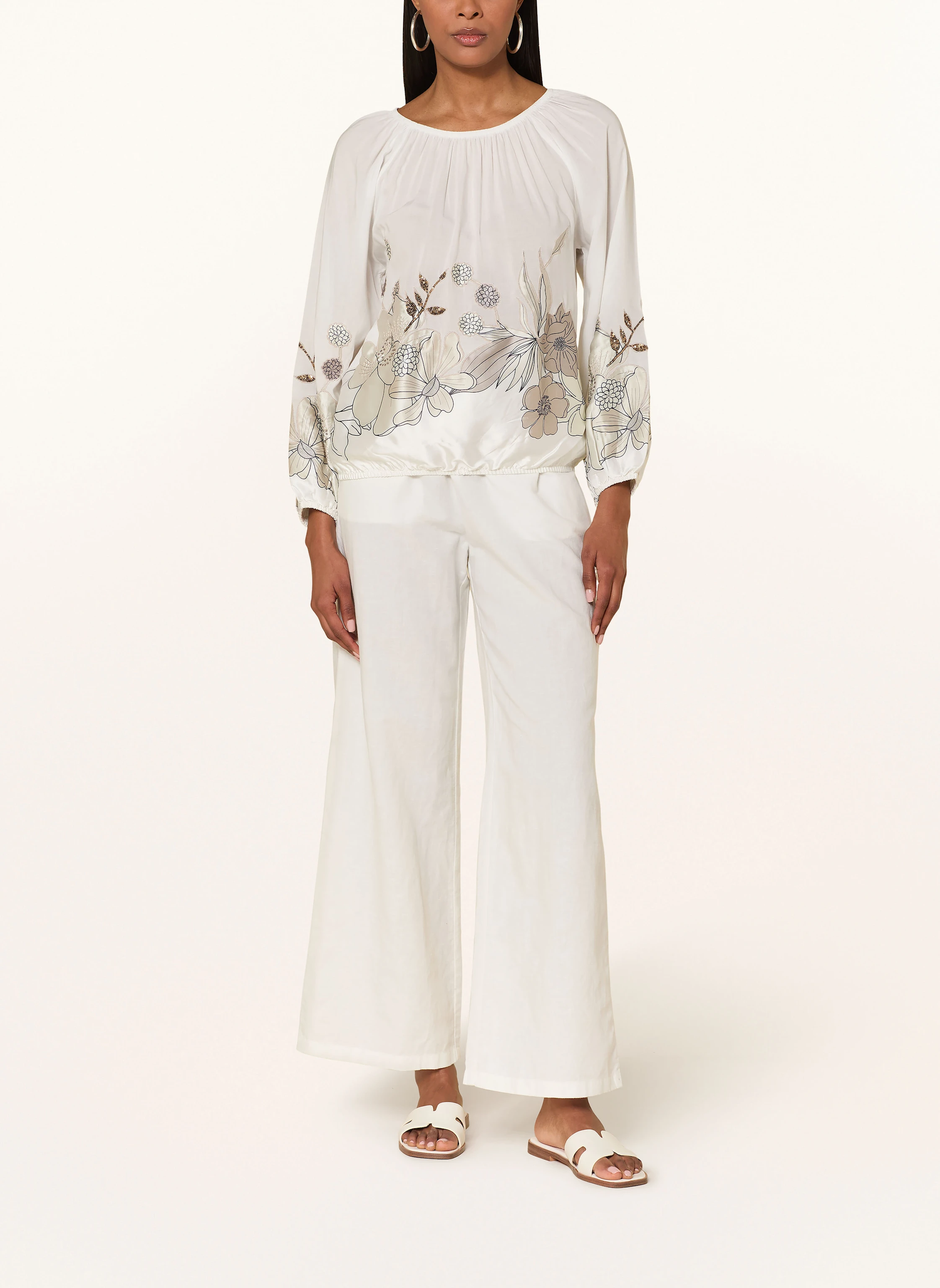 monari Blusenshirt mit Pailletten