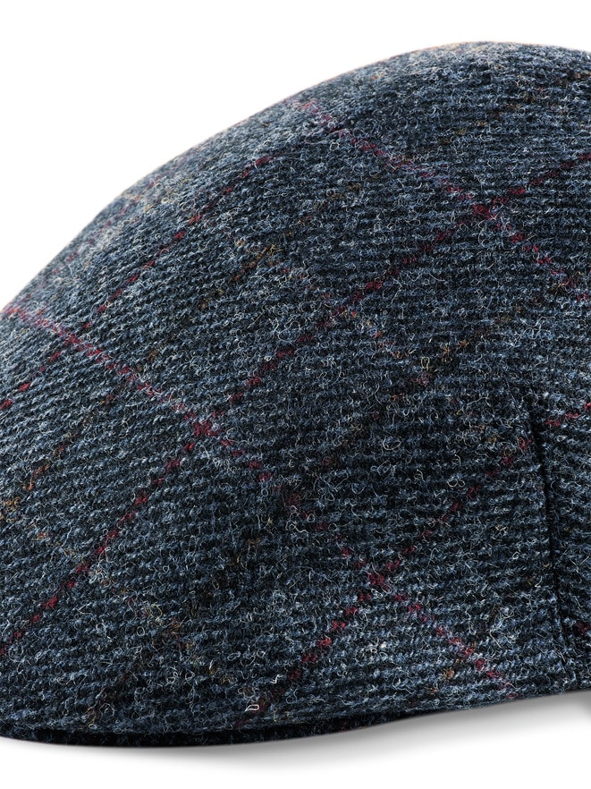 Schiebermütze Harris Tweed
