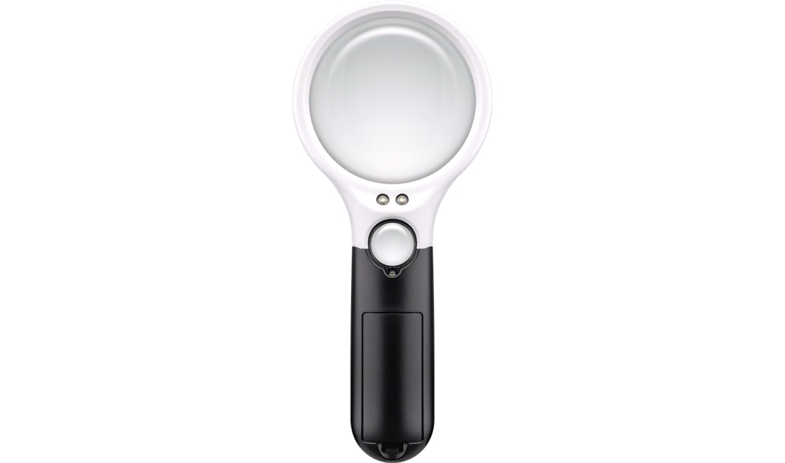 Forstørrelsesglas med LED
