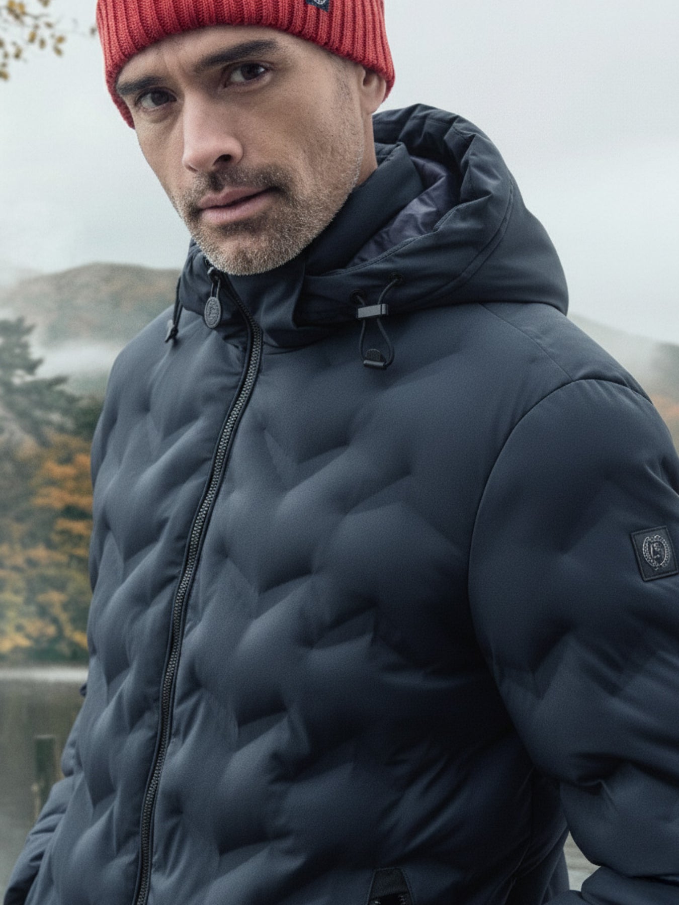 Herren Funktions-Steppjacke
