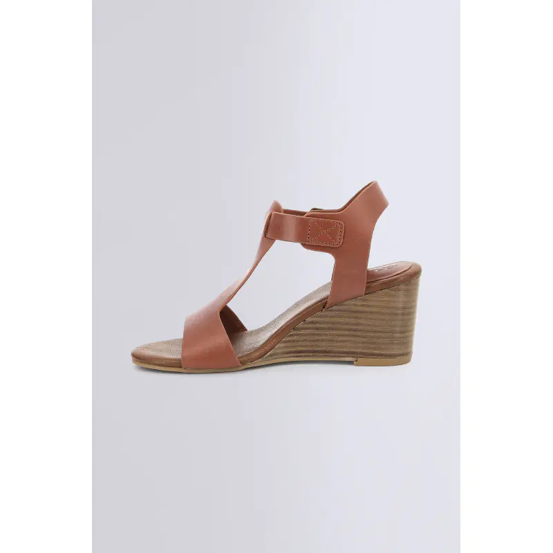 KICK VOLAGE MARRON BRIQUE SANDALES Cuir Femme