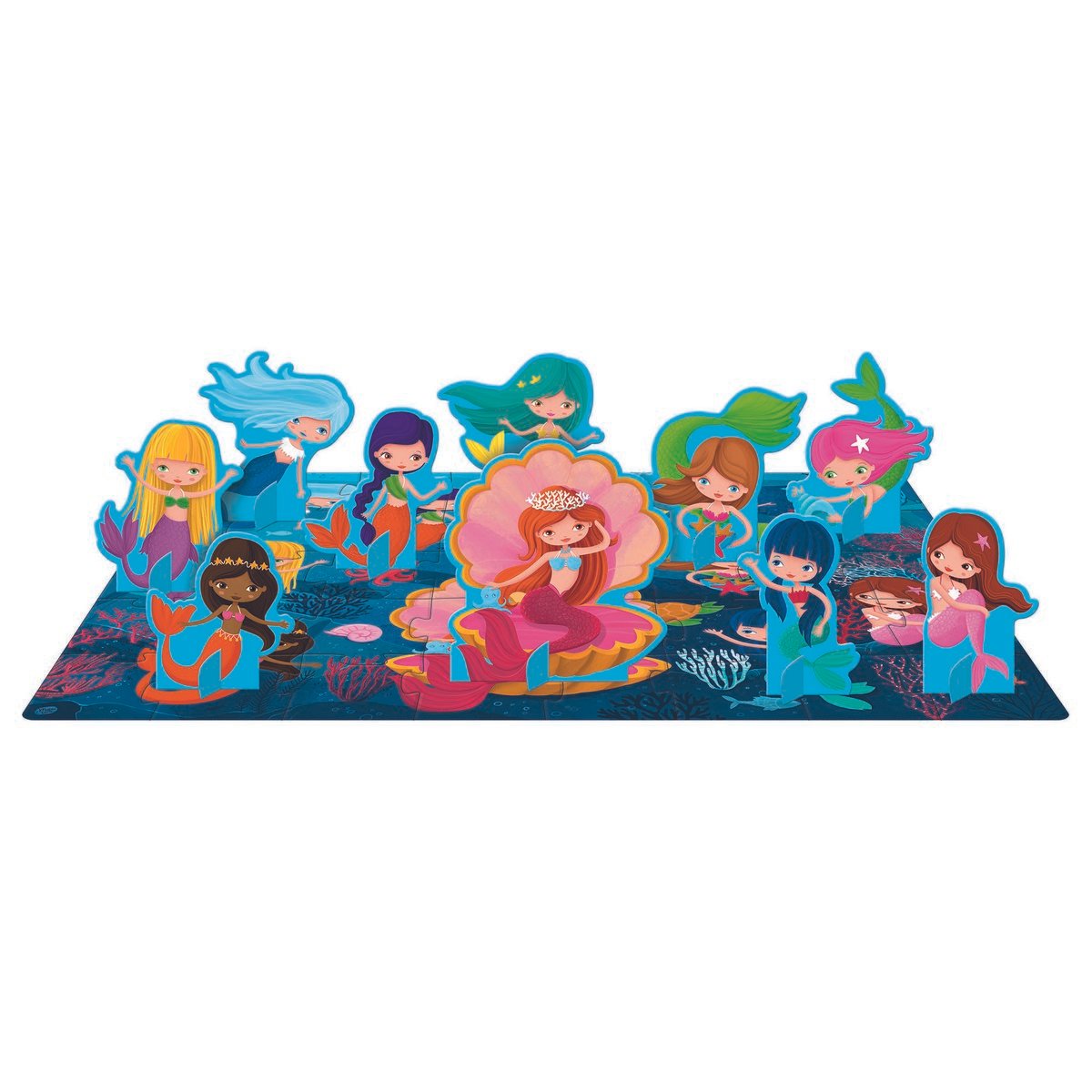 Sirènes - Livre + Puzzle 40 pièces