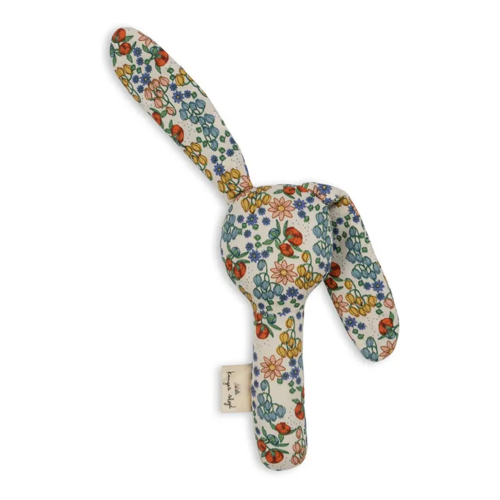 Konges Sløjd Hochet Lapin en coton bio Bibi Fleur