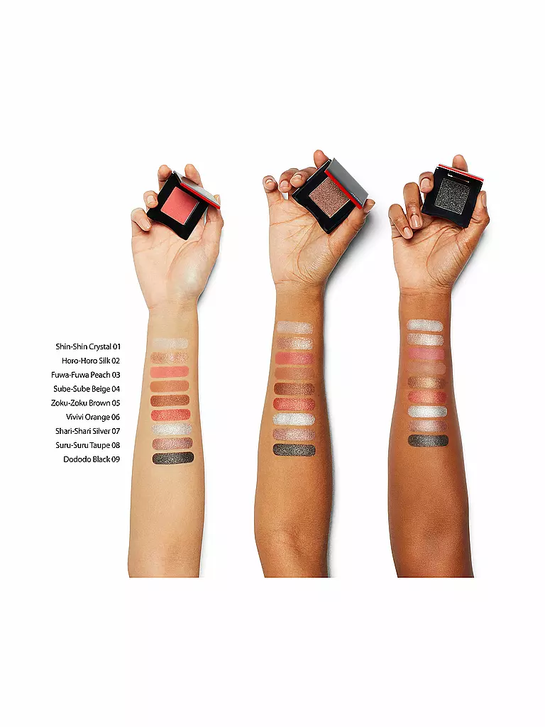 SHISEIDO Lidschatten -  Pop PowderGel Eye Shadow ( 08 SS Taupe )  braun