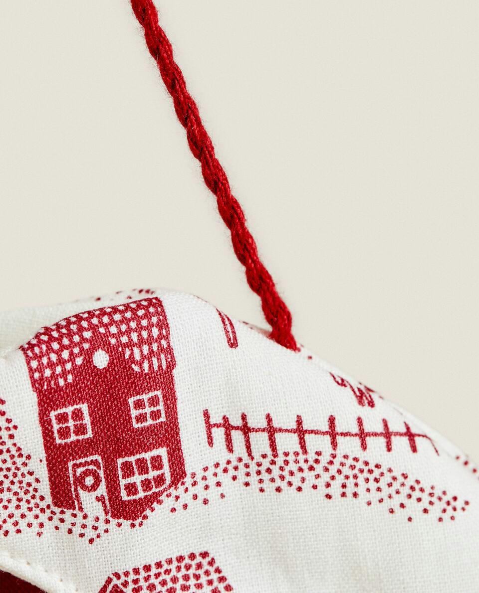 DECORAÇÃO DE MOLDURA DE RETALHOS DE NATAL