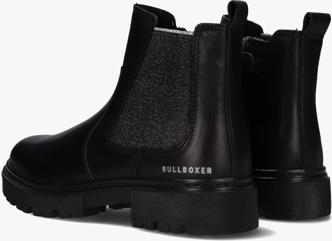 BULLBOXER zwarte bullboxer chelsea boots ajs500 e6l