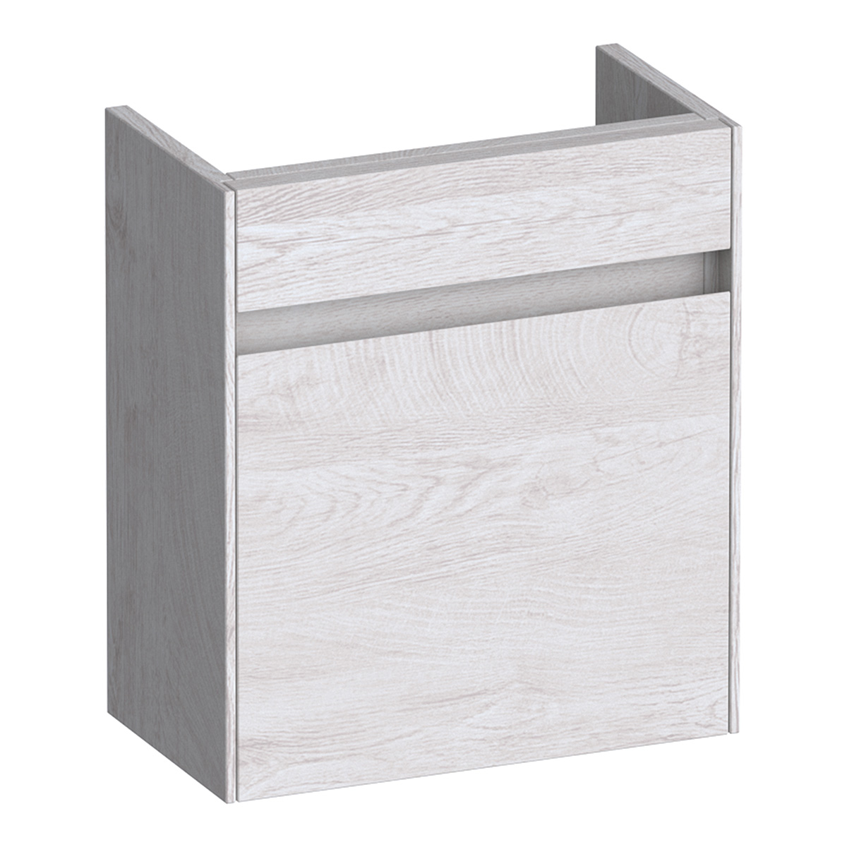 Brauer Inspire fonteinkast 40cm met 1 deur rechtsdraaiend forest seashell