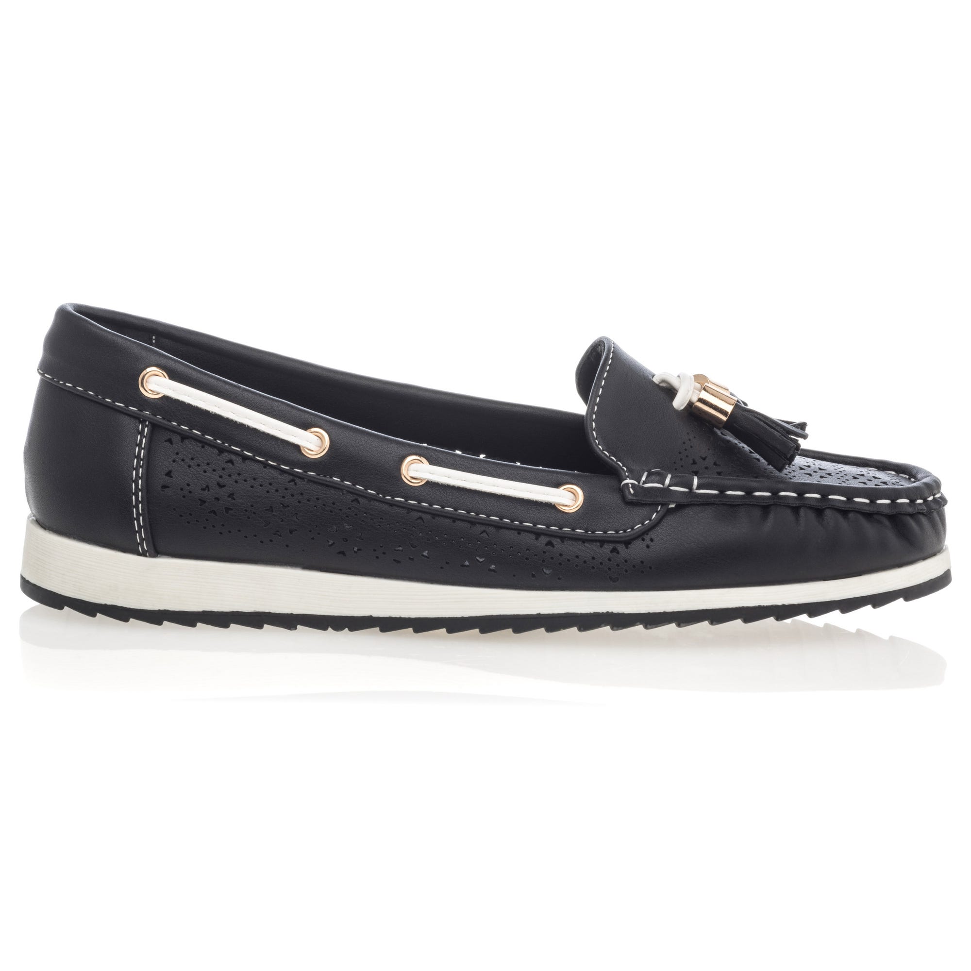 Mocassins Femme noir