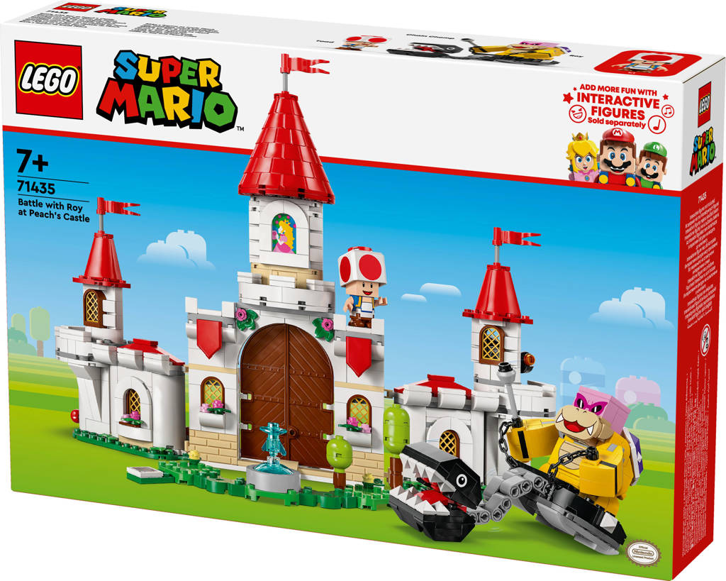 Gevecht met Roy bij Peach' kasteel Speelgoed voor Kinderen 71435 Super Mario