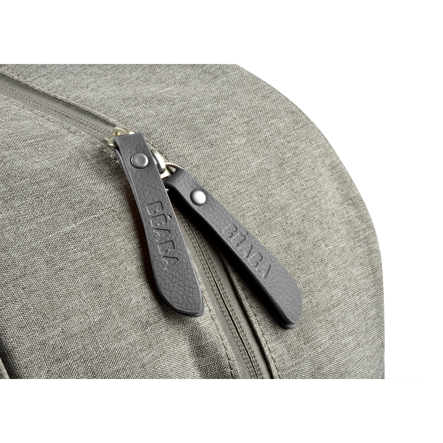 BEABA® Erweiterbare Reisewickeltasche Amsterdamm II graumeliert