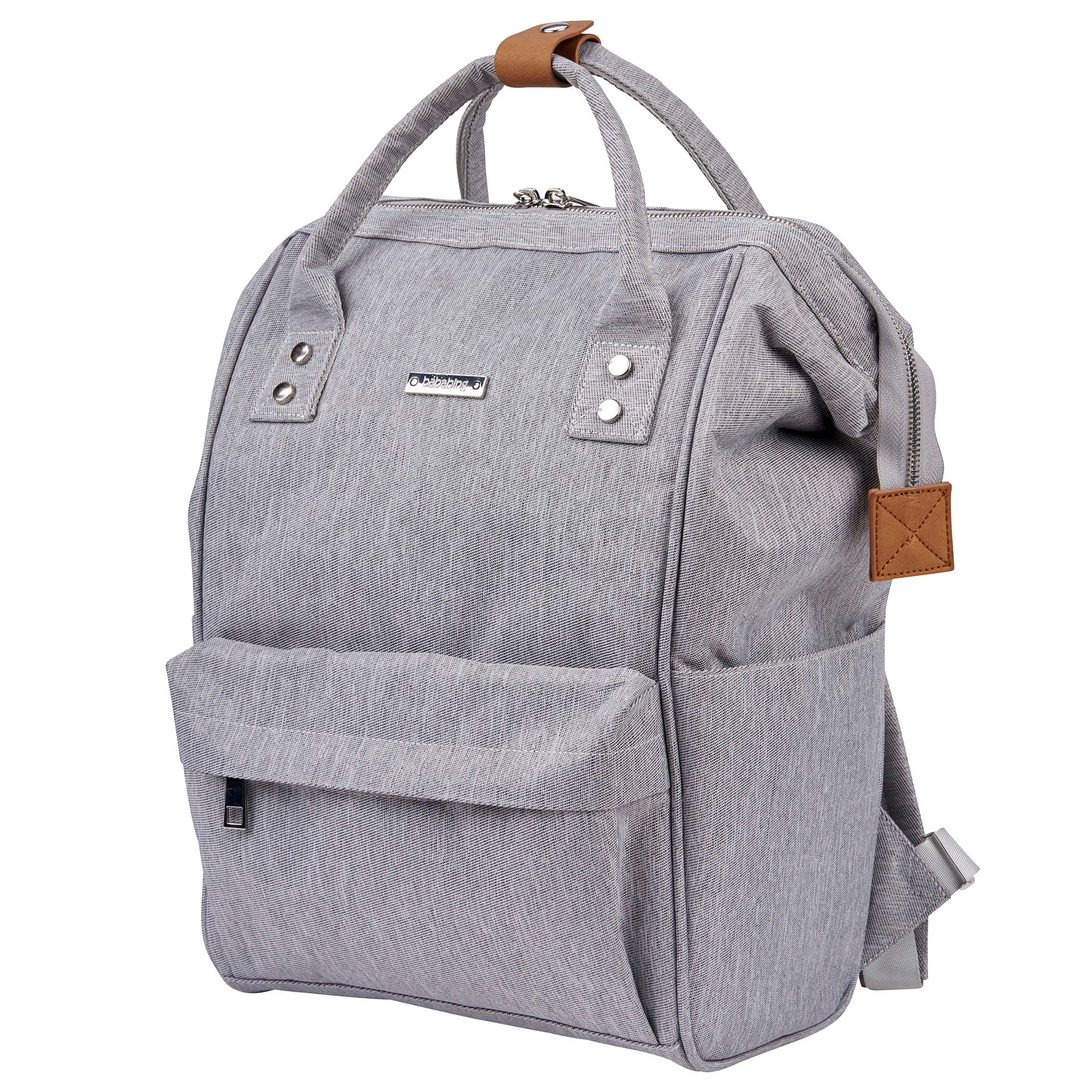 BabaBing Sac à Couches à Dos Mani - Gris