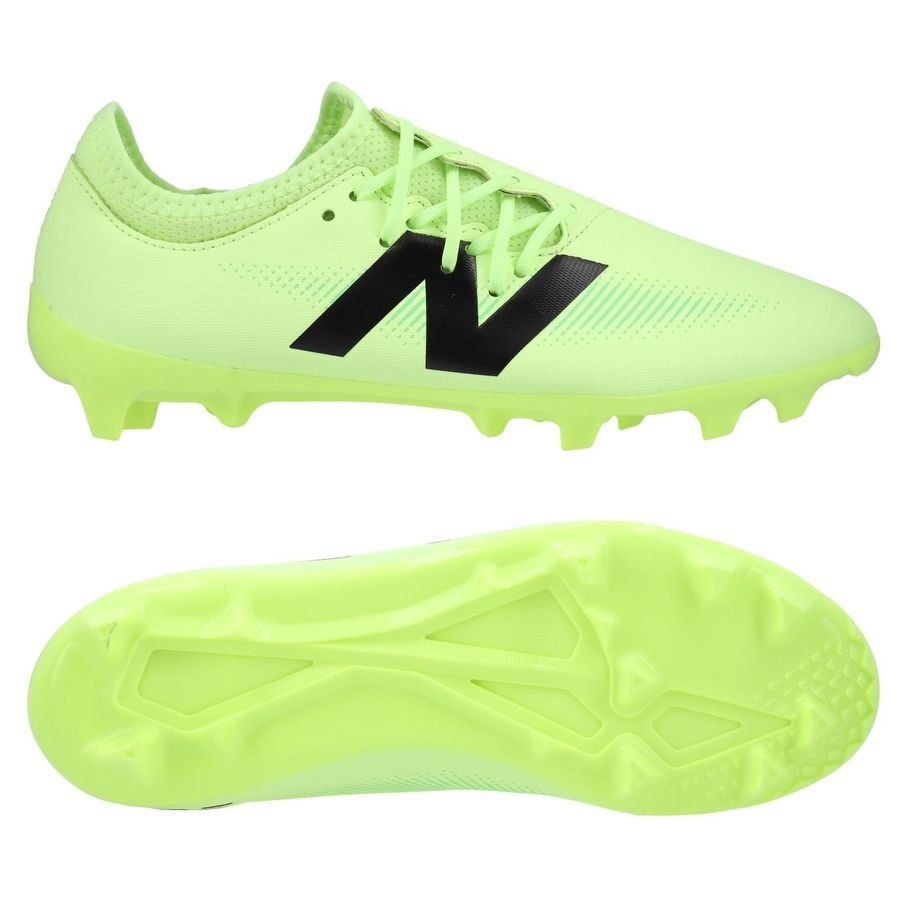 New Balance Furon V7 Dispatch FG Lime Glow - Bleached Lime Glow/Noir Enfant