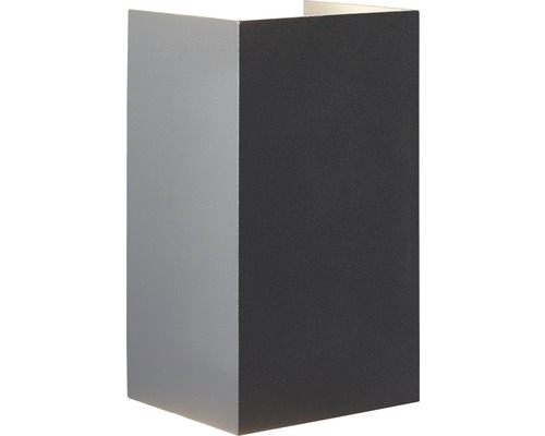LED buitenwandlamp up/down 2x8W 800 lm 3000 KH 13,6 cm antraciet/grijs