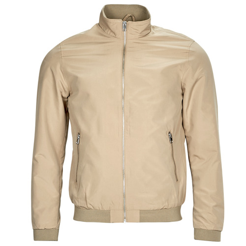 Jack & Jones - JJERUSH HARRINGTON BOMBER - Beige