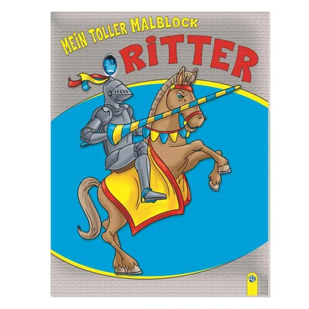 Trötsch Malblock Ritter