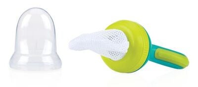 Nûby Fruit Nibbler med Håndtak, Blå