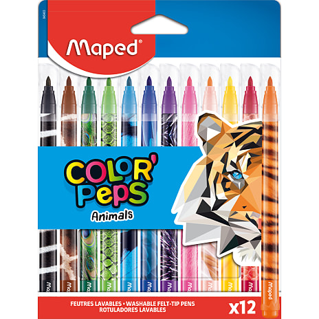 Maped Color'Peps Animals tusser 12 stk.