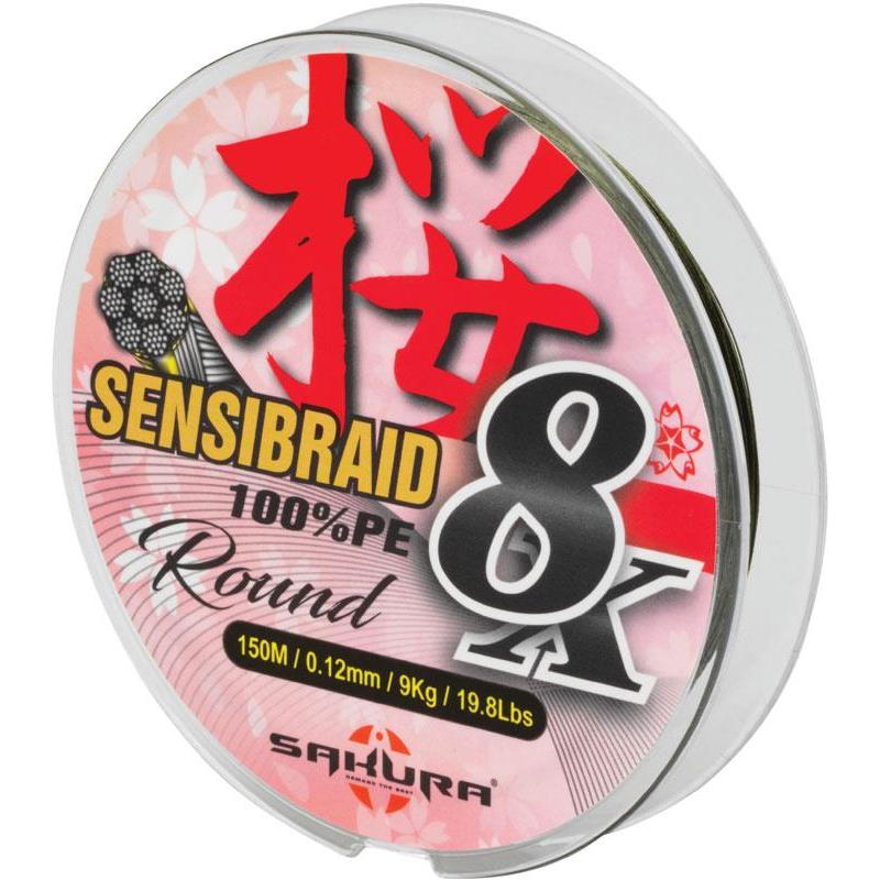 Tresse Sakura Sensibraid 8 Chartreuse - 150M