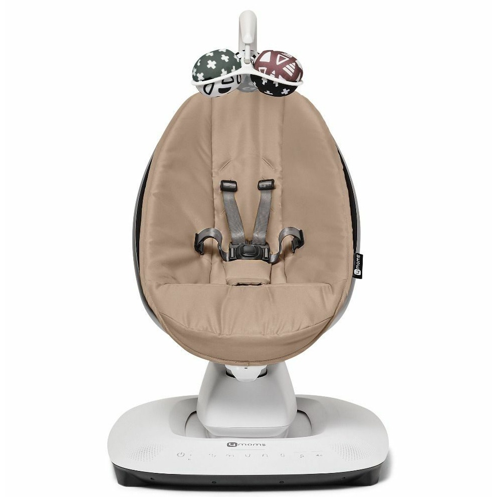 4Moms schommelstoel MamaRoo 5 beige - Prénatal