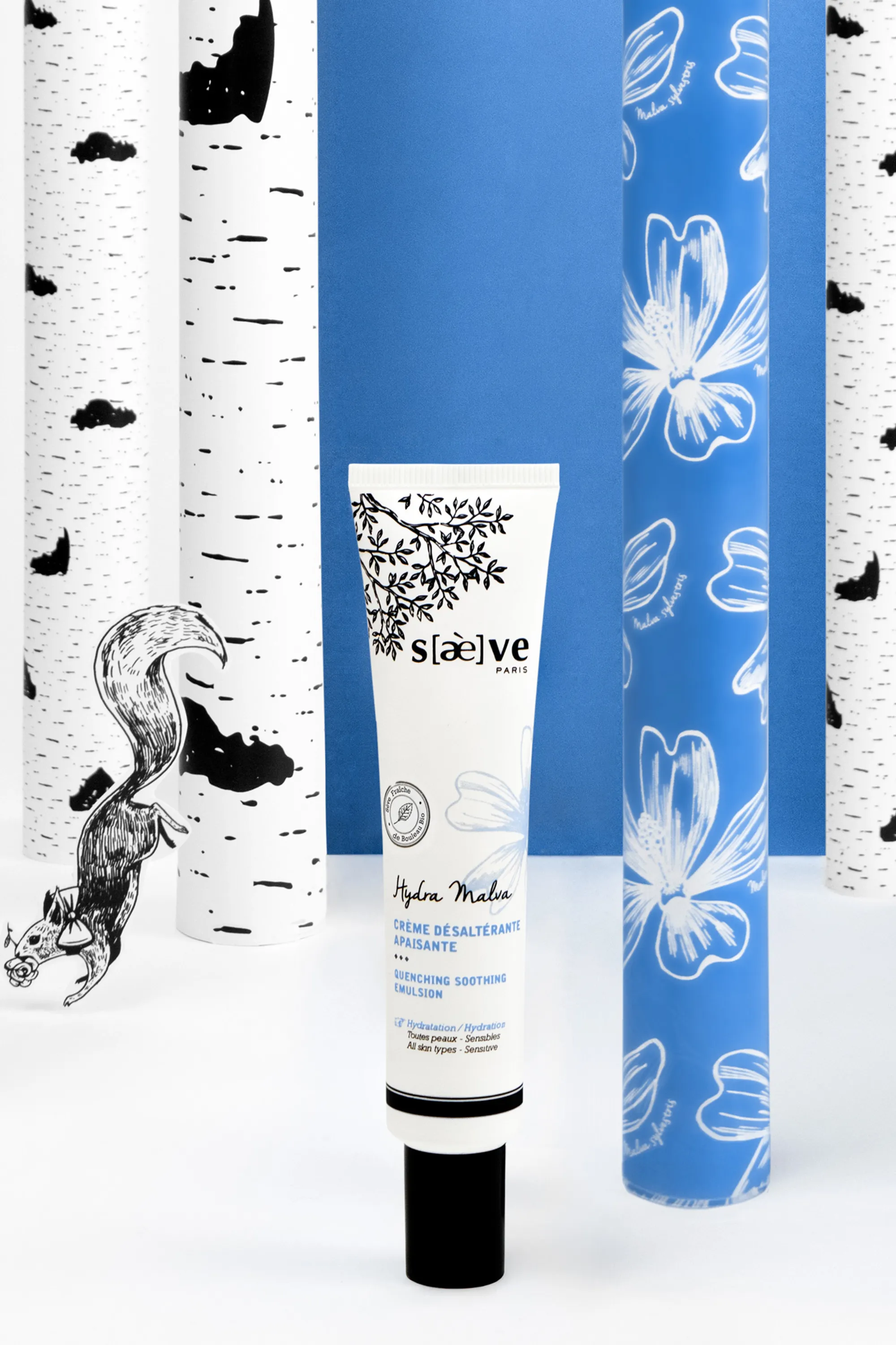 Saeve Crème désaltérante apaisante Hydra Malva-40 ml