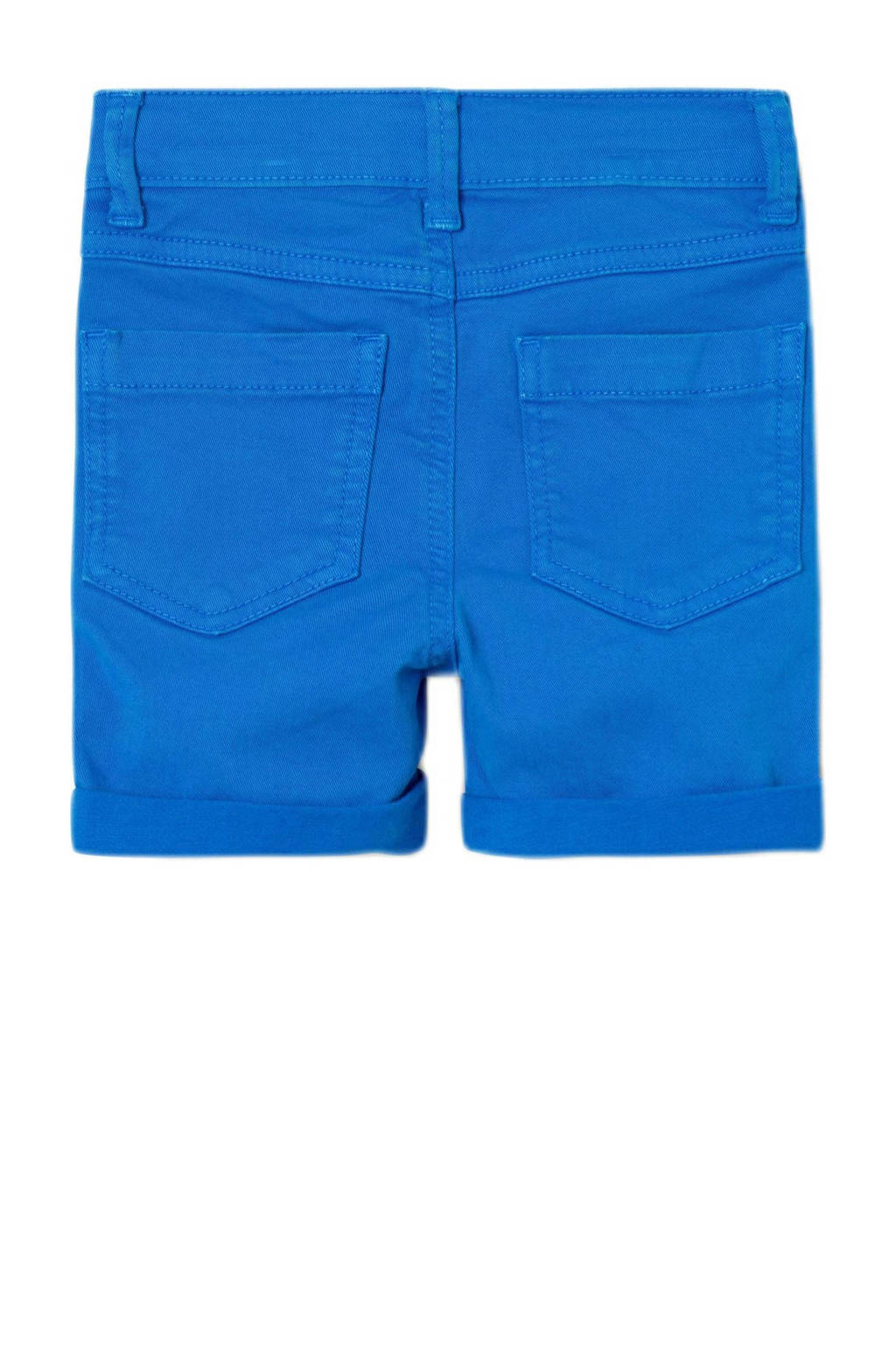 NAME IT regular fit casual short NMMSILAS hardblauw