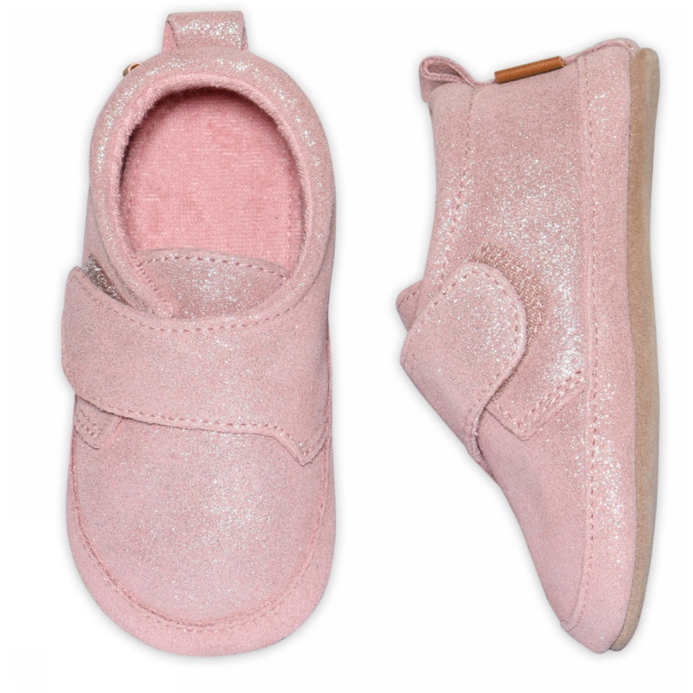 Køb MELTON Rose Grey Shimmer Læder Futter