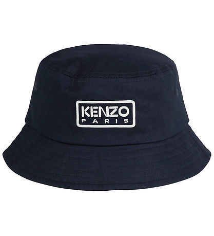 Kenzo B?llehat - Navy m. Hvid