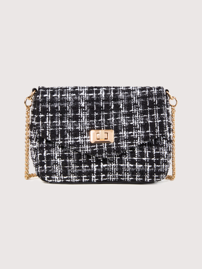 Besace en tweed