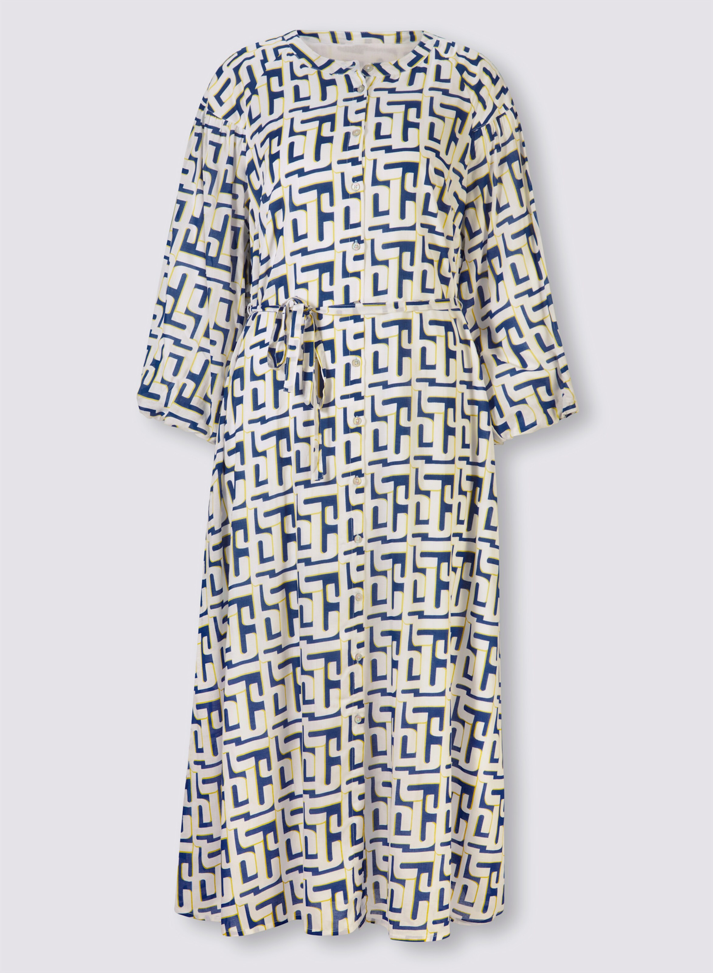 Druck-Kleid