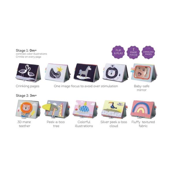 Taf Toys Savannah Tummy Time Babyboekje