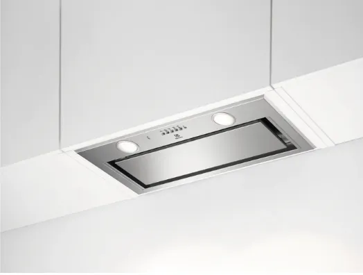 Electrolux LFG716X - Hætte - tag - Niche - bredde: 49.3 cm - dybde: 27.3 cm - udtrækning og recirkulation (-) - rustfrit stål