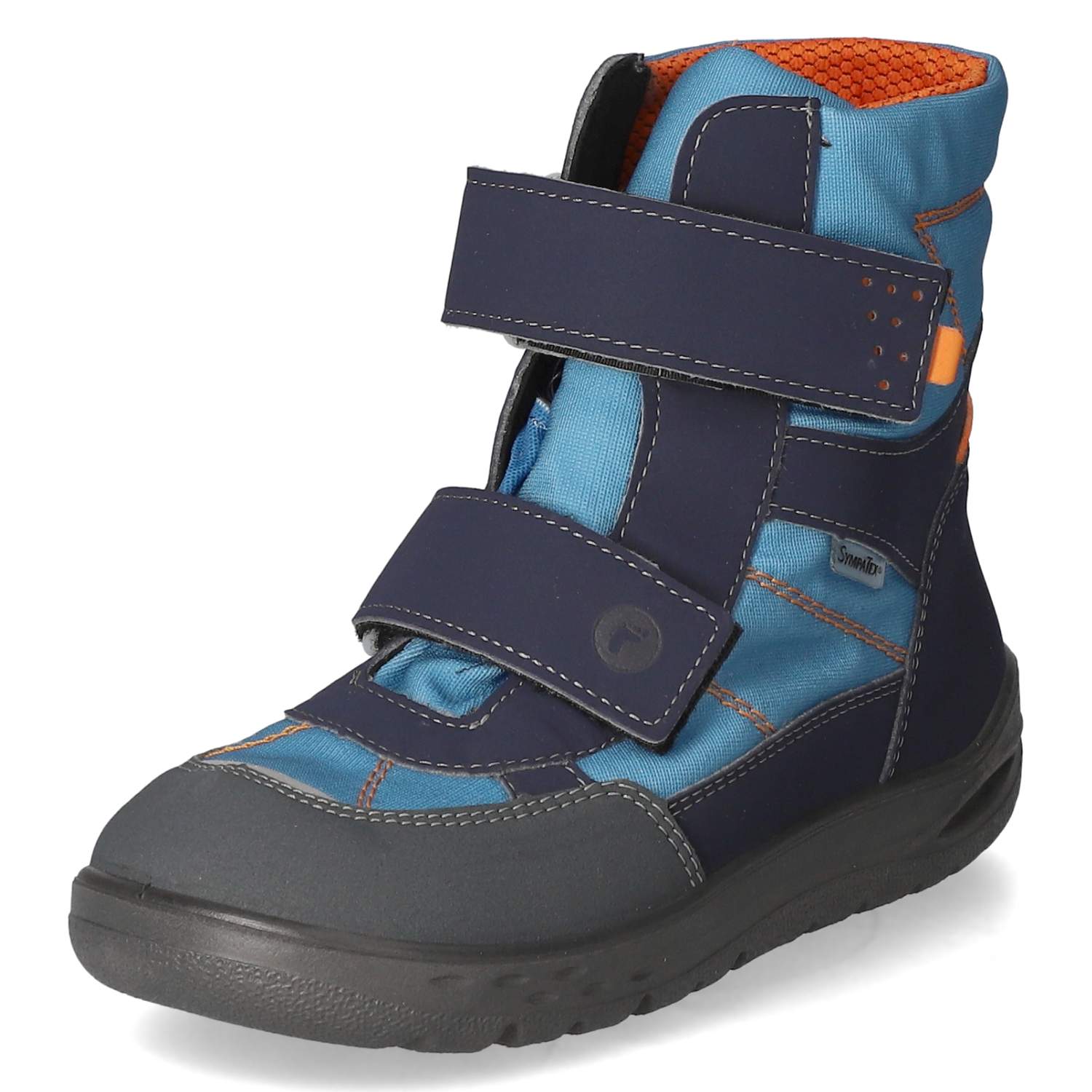 Ricosta Winterstiefeletten UKI - nautic/ozean/orange