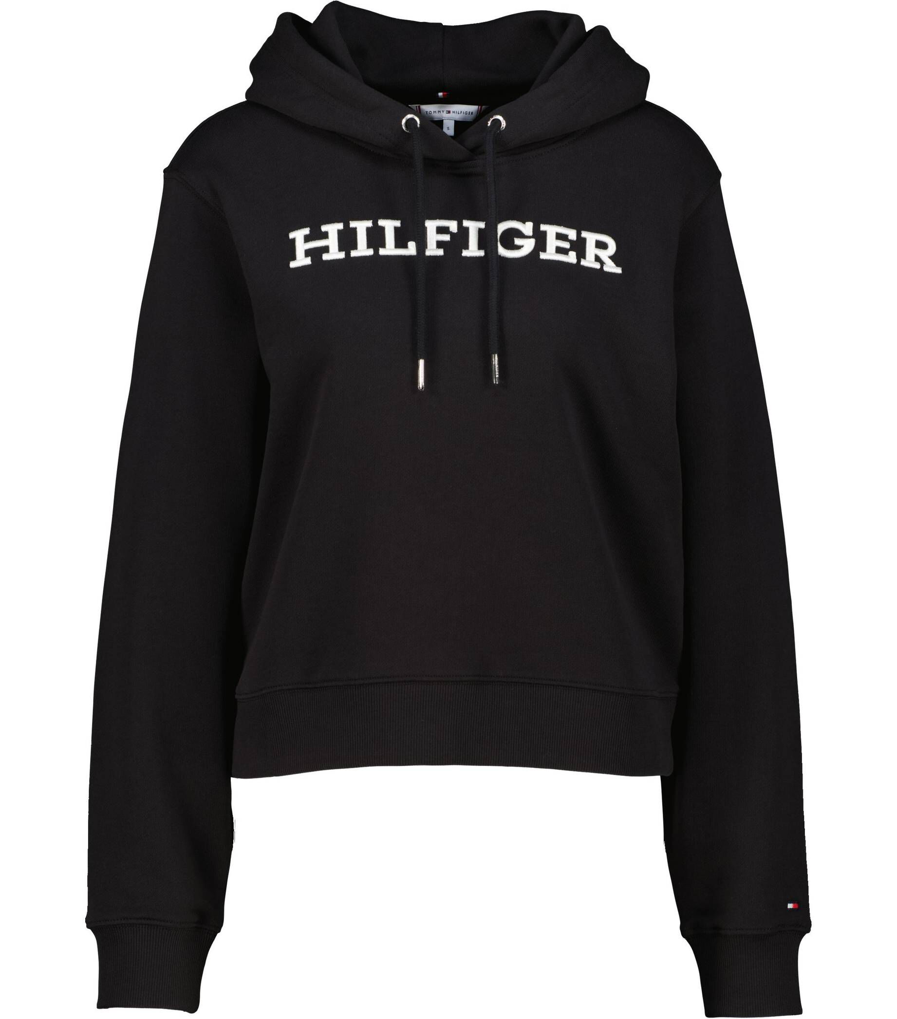 Tommy Hilfiger| Damen Sweatshirt REG MONOTYPE EMB HOODIE