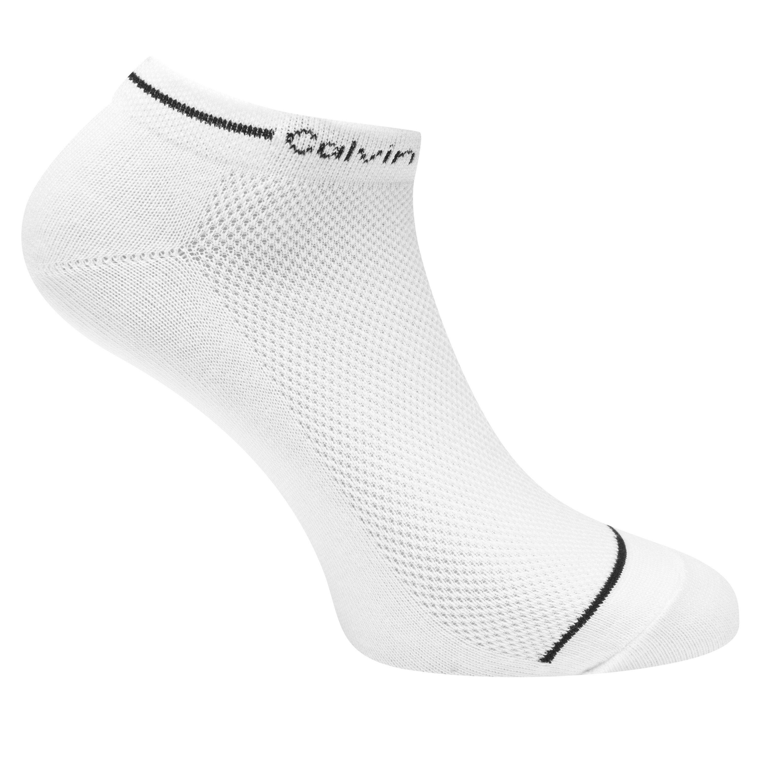 Calvin Klein Calvin 6 Pack Trainer Socks Ladies