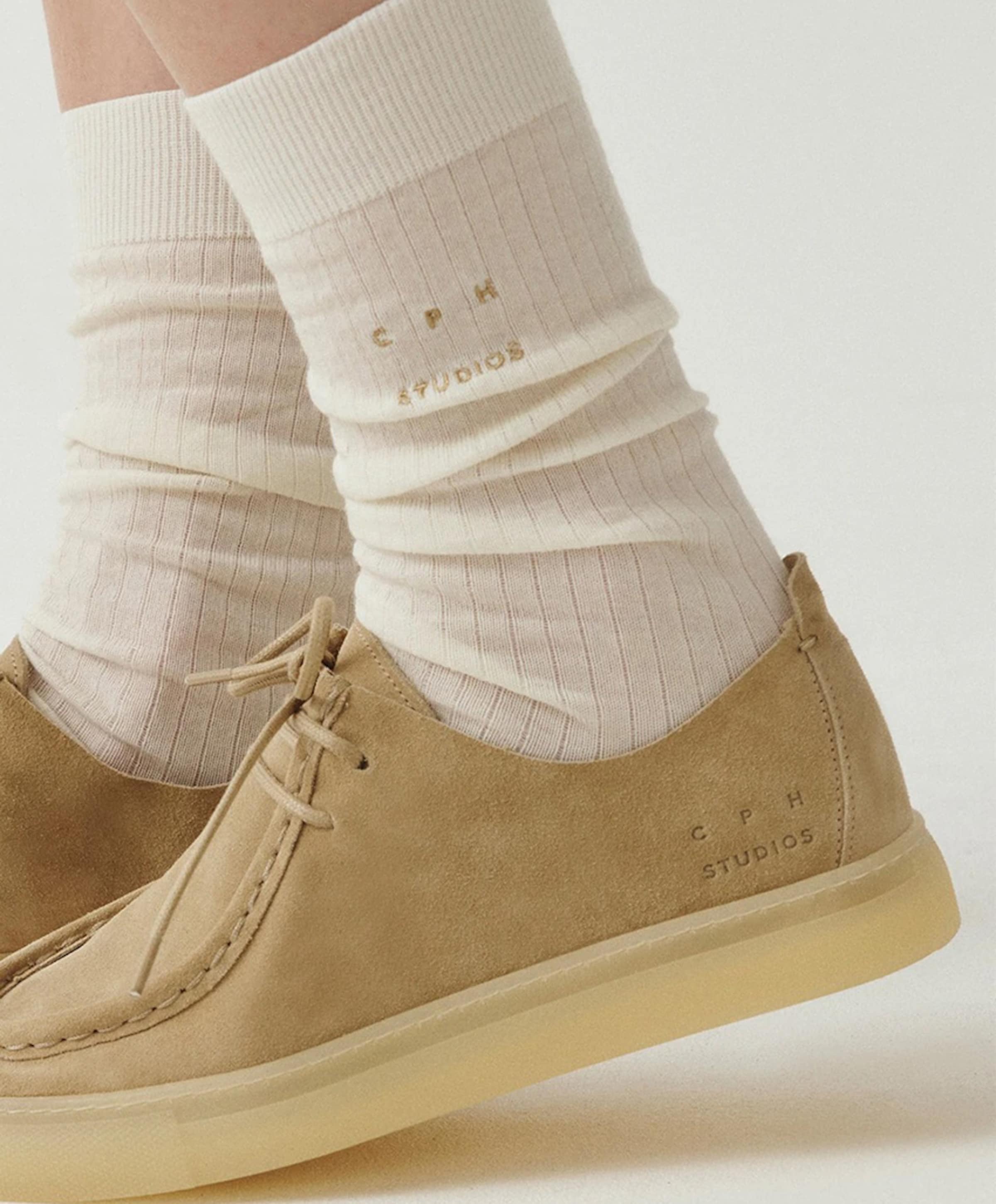 Copenhagen Studios Dames mocassins beige