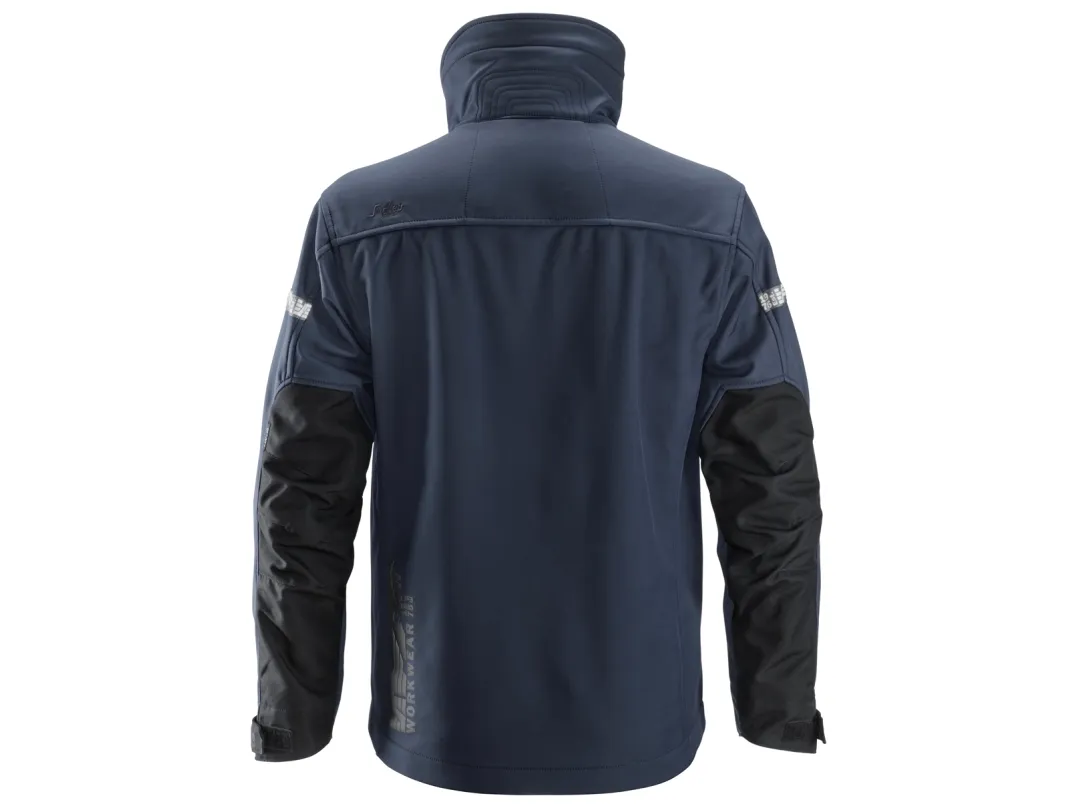Snickers Workwear 12009504008, Jakke, Mand, Sort, Marineblå, XXL, Polyester, 265 g/m²